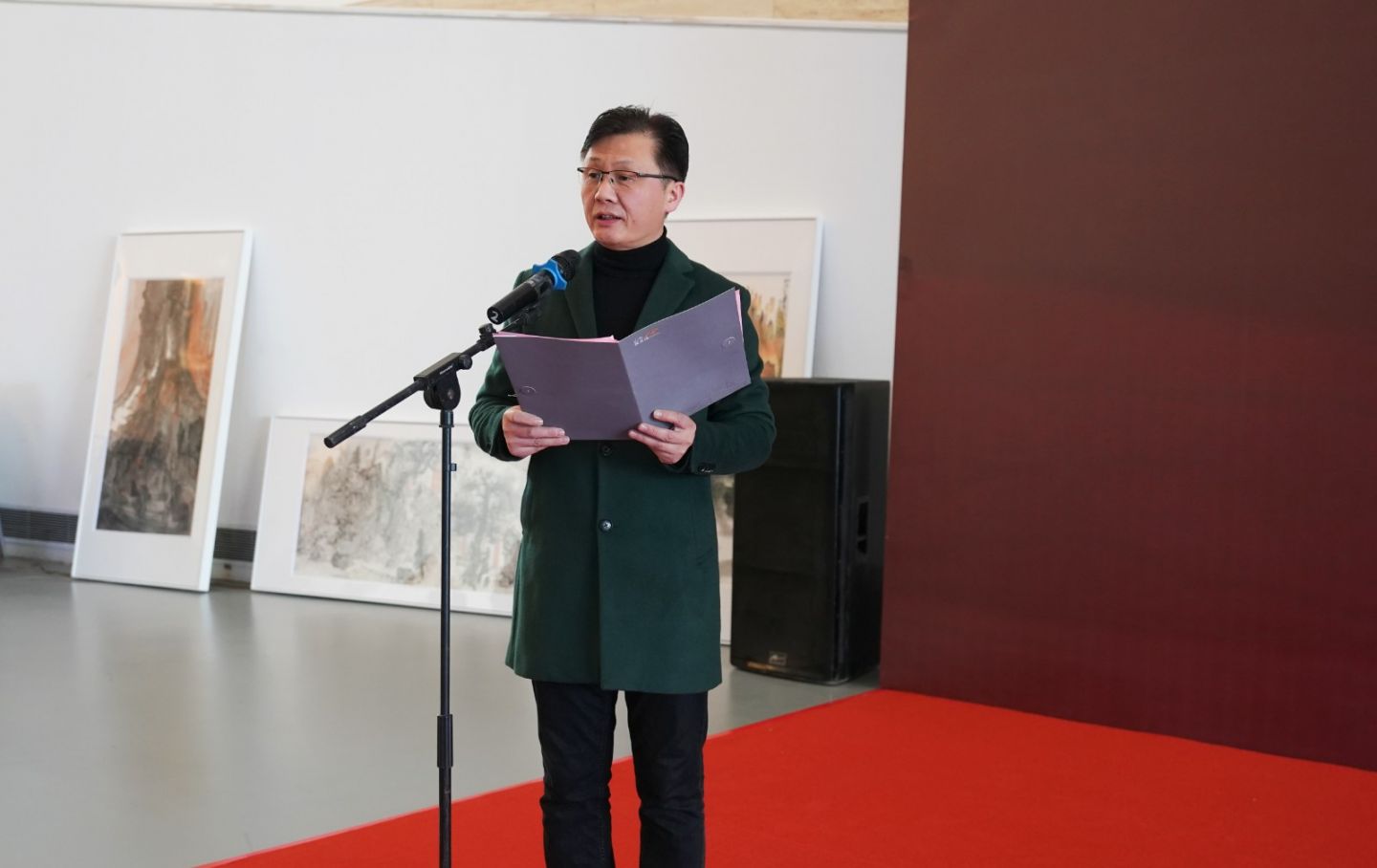 “天地人和 山河壮丽——当代山水画名家邀请展”在山东美术馆开幕 “天地人和 山河壮丽——当代山水画名家邀请展”在山东美术馆开幕